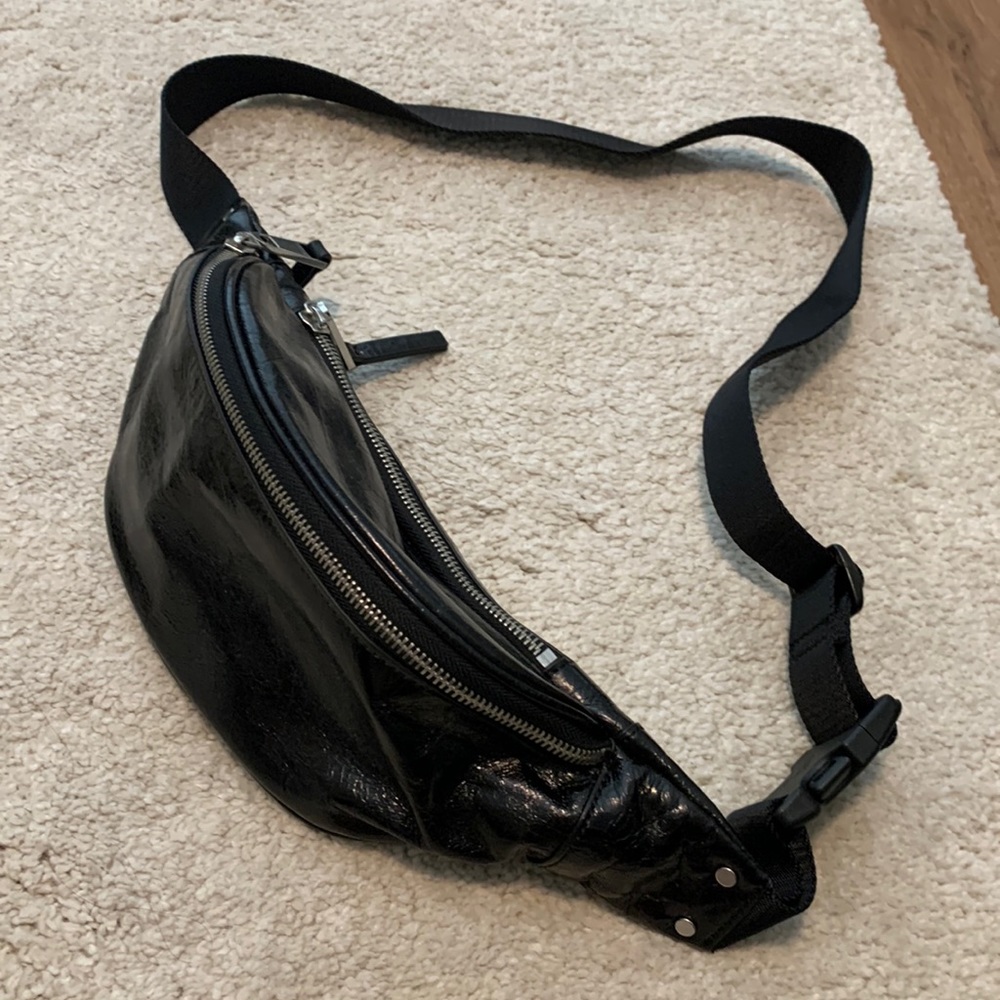 Treasure and Bond Mason glazed leather belt bag